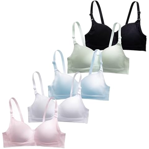 Happy Cherry Teen Sports Bra 5-Pack Cover