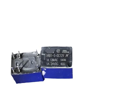 Relé de 6 pines HRB1-S-DC12V conmutador para circuitos PCB 3