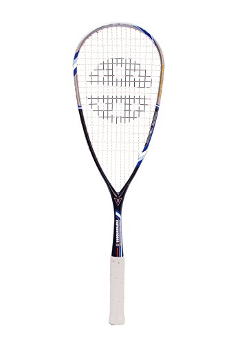 Unsquashable Squash-Schläger Y-TEC 8004 C4 , 2014, Schwarz Silber Blau, 296162