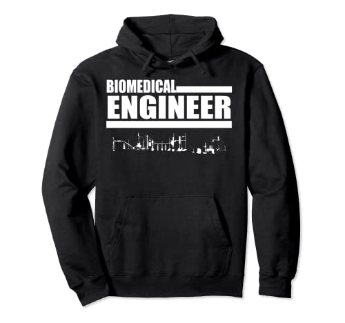 Camiseta de ingeniero biomédico, regalo biomedicina Sudadera con Capucha
