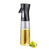 GRIFEMA Pulverizador de Aceite 300ml - Dispensador de Vidrio con Chorro Preciso...