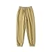 Boys Basic Solid Joggers Sweatpants Athletic Casual Kids Pull on Track Pants with Pockets for Girls 4-13 Years