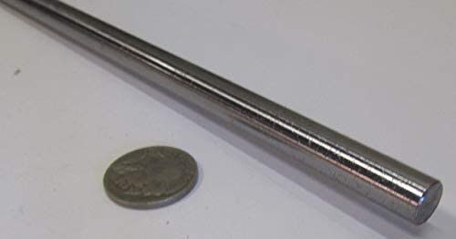 1566 Carbon Steel Hardened Precision Shaft 3/8" Diameter x 14.00" Long 1 pc
