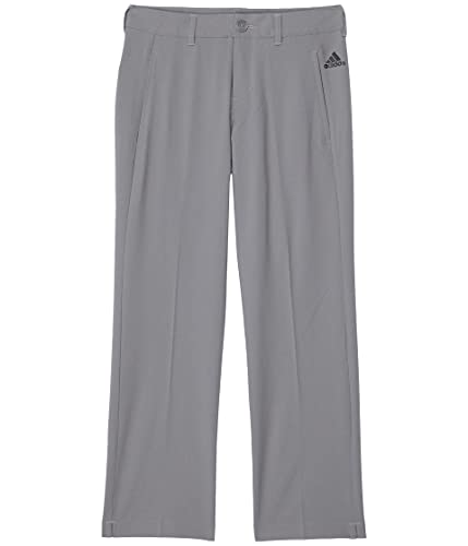adidas Boy's Solid Golf Pants (Little Kids/Big Kids) Grey Three XL (16 Big Kids)