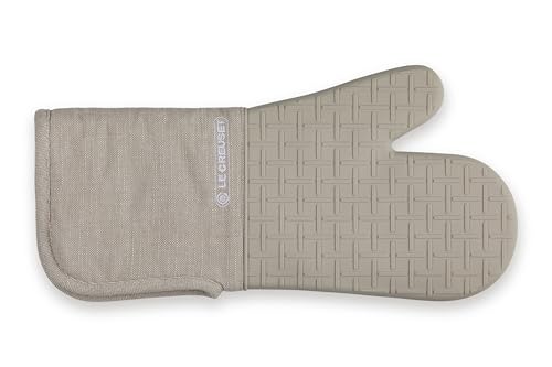 Le Creuset Textile Oven Mitt,15 inch, Sable Le Creuset Textile Oven Mitt,15 inch, Sable