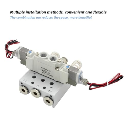 Vanne solénoïde SY3220 haut rendement à commande pneumatique stable et haute précision - 5