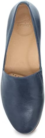 Dansko Larisa Slip-On Flats for Women – Comfotable Flat Shoes with Arch Support – Versatile Casual to Dressy Footwear – Lightweight Rubber Outsole Navy Flats 9.5-10 M US | Image 1