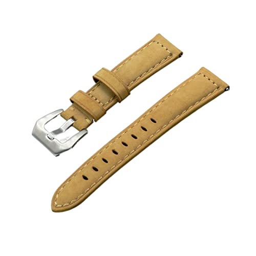 Correa de reloj cuero vintage mujer hombre bandas relojeras intercambiables