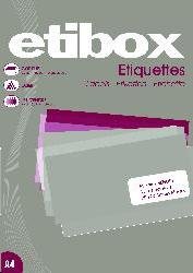 Etiquettes blanches 210x297mm Etibox pour créer des signalétiques sans bourrage papier