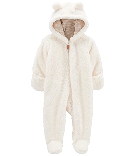 Image of Carter's 0-9 Months Hooded Sherpa Bunting Pram