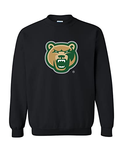CreateMyTee | Georgia Gwinnett College Bear Head Crewneck Sweatshirt