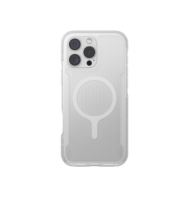 Coque iPhone 16 Pro UNIQ antichoc fin de la recherche dans le noir avec MAGCLICK