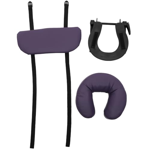 Almohada facial de masaje ergonómica en forma de U de PU transpirable para cama de belleza 2