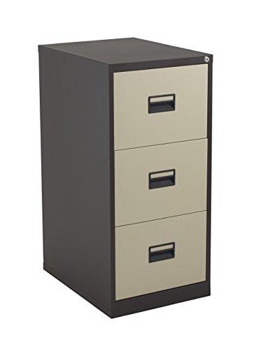 Talos-Heavy-Duty-Steel-Filing-Cabinet-40-kg-Drawer-Tolerance-Coffee-Cream-3