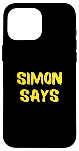 Simple Simon Say's �t�@�j�[�N���V�b�N�Q�[��T�V���c �X�}�z�P�[�X iPhone 16 Pro Max �p
