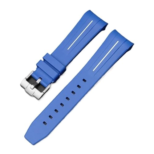 Bracelet montre 22mm caoutchouc compatible Blancpain Fifty Fathoms Swatch