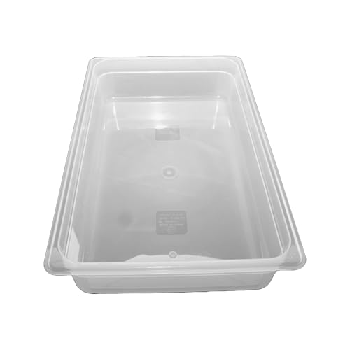Contenitore GN 1/1 100 mm in polipropilene trasparente