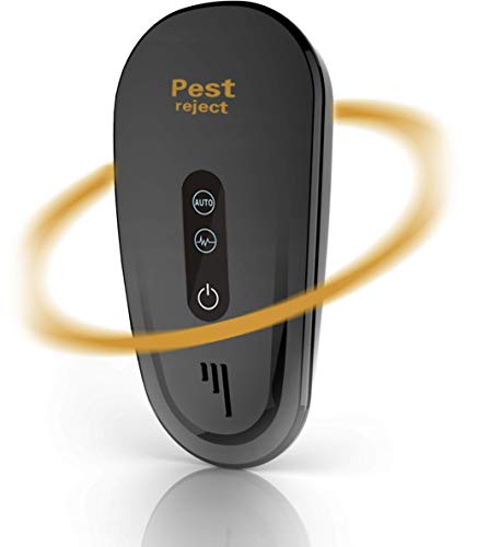 CRONOS Ultrasonic Pest Repeller Vermin Repellent Insect Repellent Mouse Repellent Rat Repellent - Repeller Against Insects & Rodents - Toxin-Free - German Manufacturer - 2 Operating Modes