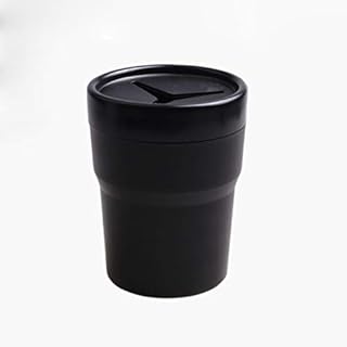 Huianpen Car Multifunction Holder Mini Pen Tissue Coin Box Black Auto Car Trash Bin Container Holders Cup Mounts Portable and Durable
