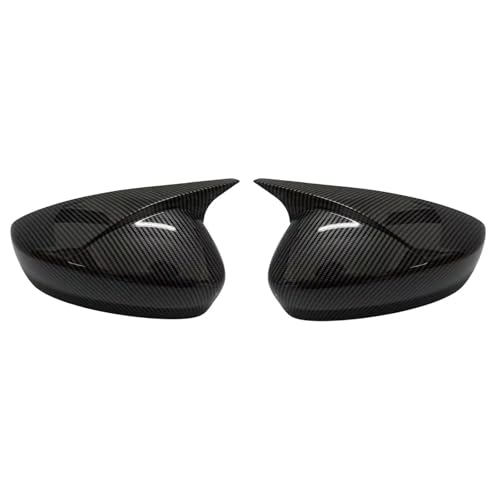 Coque rétroviseur pour Mazda 3 Axela 2014-2018 garniture extérieure aspect carbone