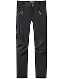 Camii Mia-Big-Girls-Kids-Snow-Pants-Cargo Pants Winter Warm Outdoor Ski Pants Waterproof Insulated Pocket (Large, Black)