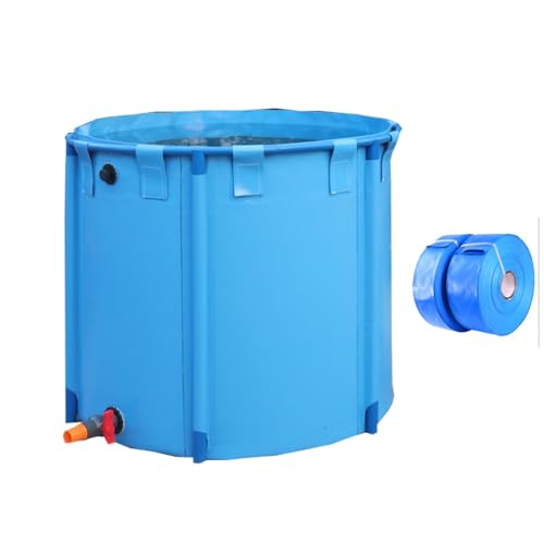Aquarium idéal pour les jardins, bassin à poissons extérieur en toile PVC avec cadre 2 m