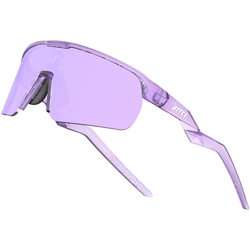 Image of ATTCL Sports Sunglasses for Men Women: UV400 Protection Running Sunglasses Wrap Around Glasses for Cycling Baseball Fishing