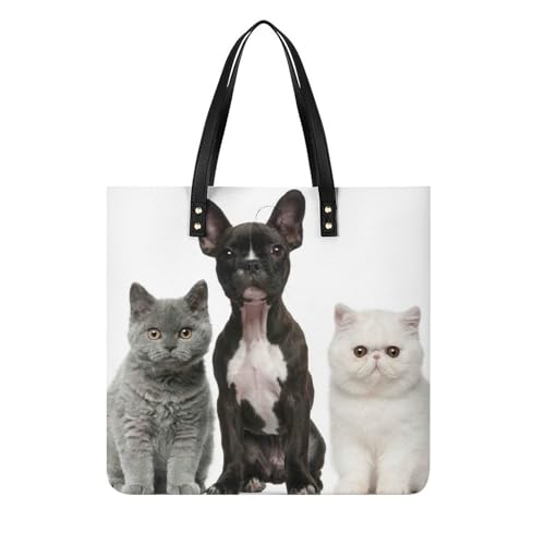 Chien chat femmes sac à main : le tote bag léger qui remplace tout