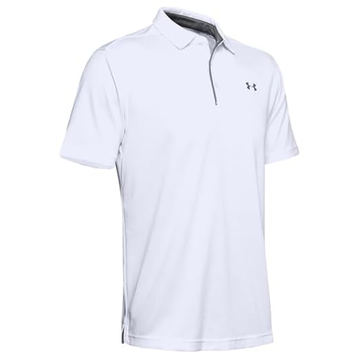 Under Armour Tech Polo Camiseta, Blanco, XL Hombre