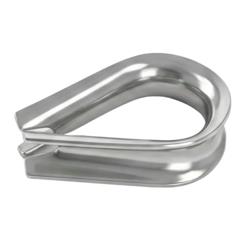Cosse pour câble métallique Ø20mm Lumonic anti-usure, évite la rupture des cordes