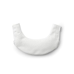 BabyBjörn Teething Bib for Baby Carrier One, White