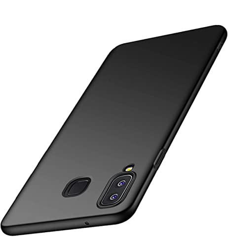 Image of Mobile Back Cover Case for Samsung A8 Star (Silicone Case|CameraProtection|Black SC1510)