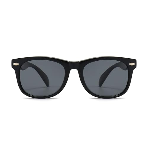Image of FANNYGO 3 Pack Kids Sunglasses for Boys Girls Kid children's Polarized Sunglasses Age 3-10