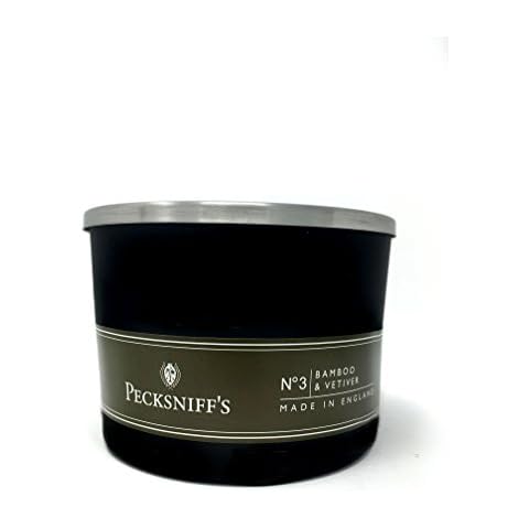 Pecksniff’s 3 Wick Scented Candle - No3 Bamboo & Vetiver Cover