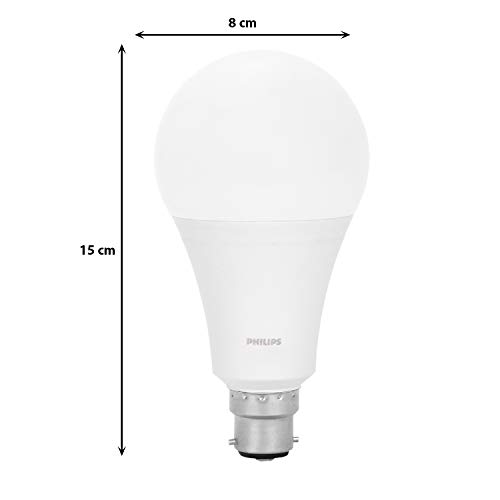 Image of PHILIPS Stellar Bright 23W B22 LED Bulb,2300lm,Cool Daylight,Pack of 1 & Halonix Radar 10W B22 Cool day white Motion Sensor Led Bulb, Auto on-Auto off, Pack of 1, White