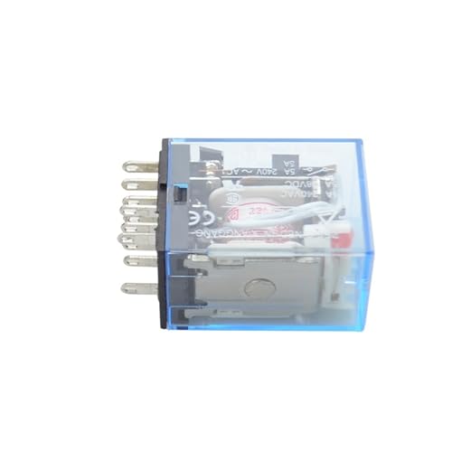 Relé 12V/24V AC110V/AC220 con indicador LED para conmutación segura de cuatro canales