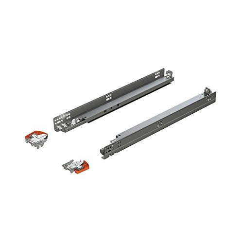 21" Blum Tandem with BLUMOTION 563H with Side Adjustable Locking Device and Screws