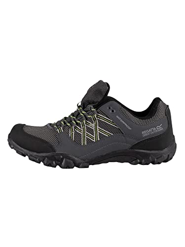 Regatta Edgepoint Iii' waterdichte wandelschoenen voor heren, lage taille wandelschoenen, Black - Image 3