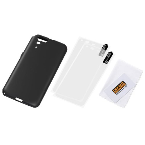 レイ アウト AQUOS PHONE ZETA SH-01F ケース ラグジュアリー ソフトジャケット/ラバーブラック RT-SH01FC12/B