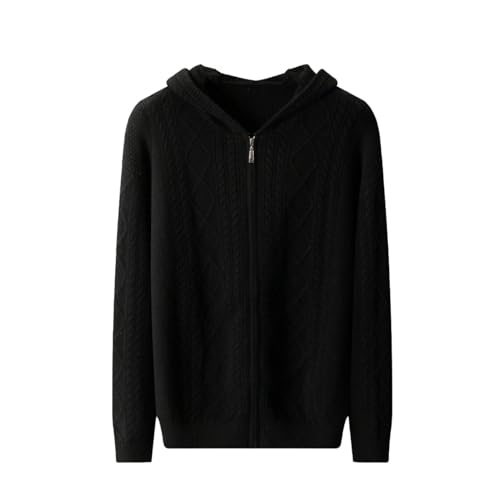 Cardigan à capuche en cachemire homme idéal pour les week-ends frais