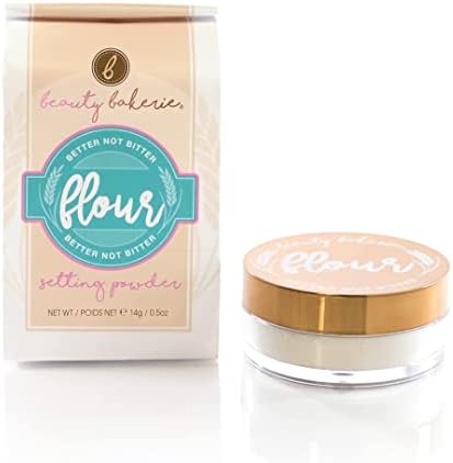 Beauty Bakerie Flour Setting Powder, Finishing Powder for Setting Foundation Makeup in Place, Oat (Translucent).5 Ounce