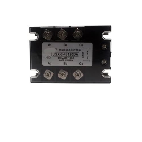 Relais statique triphasé SSR-3 120DA 480V, commutation haute précision JGX-3