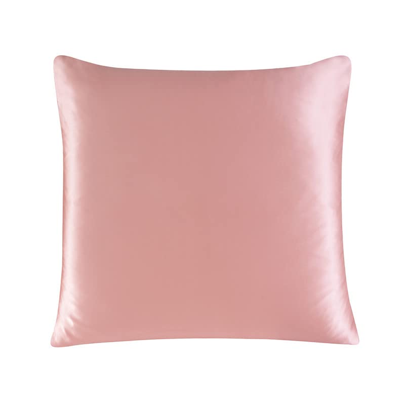 townssilk Federa su entrambi i lati 100% pura seta di gelso da 19 mm per la salute dei capelli e della pelle, federa per cuscino di dimensioni 65x65cm con cerniera nascosta Coral