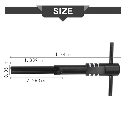 Image of Motorcycle 944 Ignition Switch Housing Alignment Tool Chopper Cylinder Kit for Harley FLH /T 2014-2020 (Black)