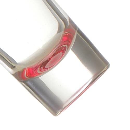 Kasanova Pasabahce Likörglas-Set, 6-teiliges mehrfarbiges Glas, Vielfarbig