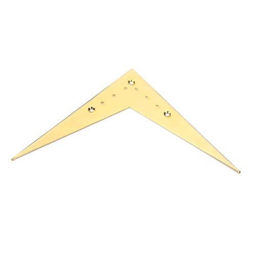 VICASKY Tailpiece Guitar Accessory Vee Flying Bridge Tailpiece for 6-string Guitars