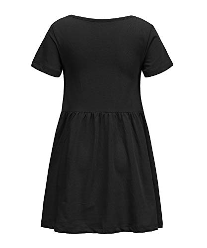 HowJoJo Girls Summer Cotton Dresses Short Sleeve Casual Dress for Girls2