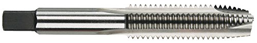 Morse Cutting Tools 38504 Metric Spiral Point Plug Taps, High-Speed Steel, Bright Finish, Plug Style, D4 Pitch Diameter Limit, 2 Flutes, M4 x 0.70 Size