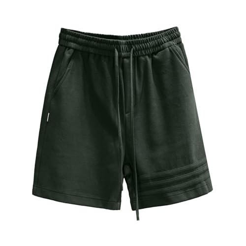 Short homme sport court ample à trois bandes pour running
