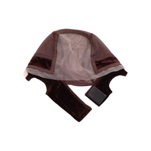 Wig cap anti-glisse avec lace grip intégré bonnet invisible marron